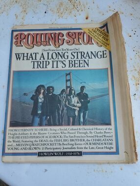 the Rolling Stones Cream Mag. 1976